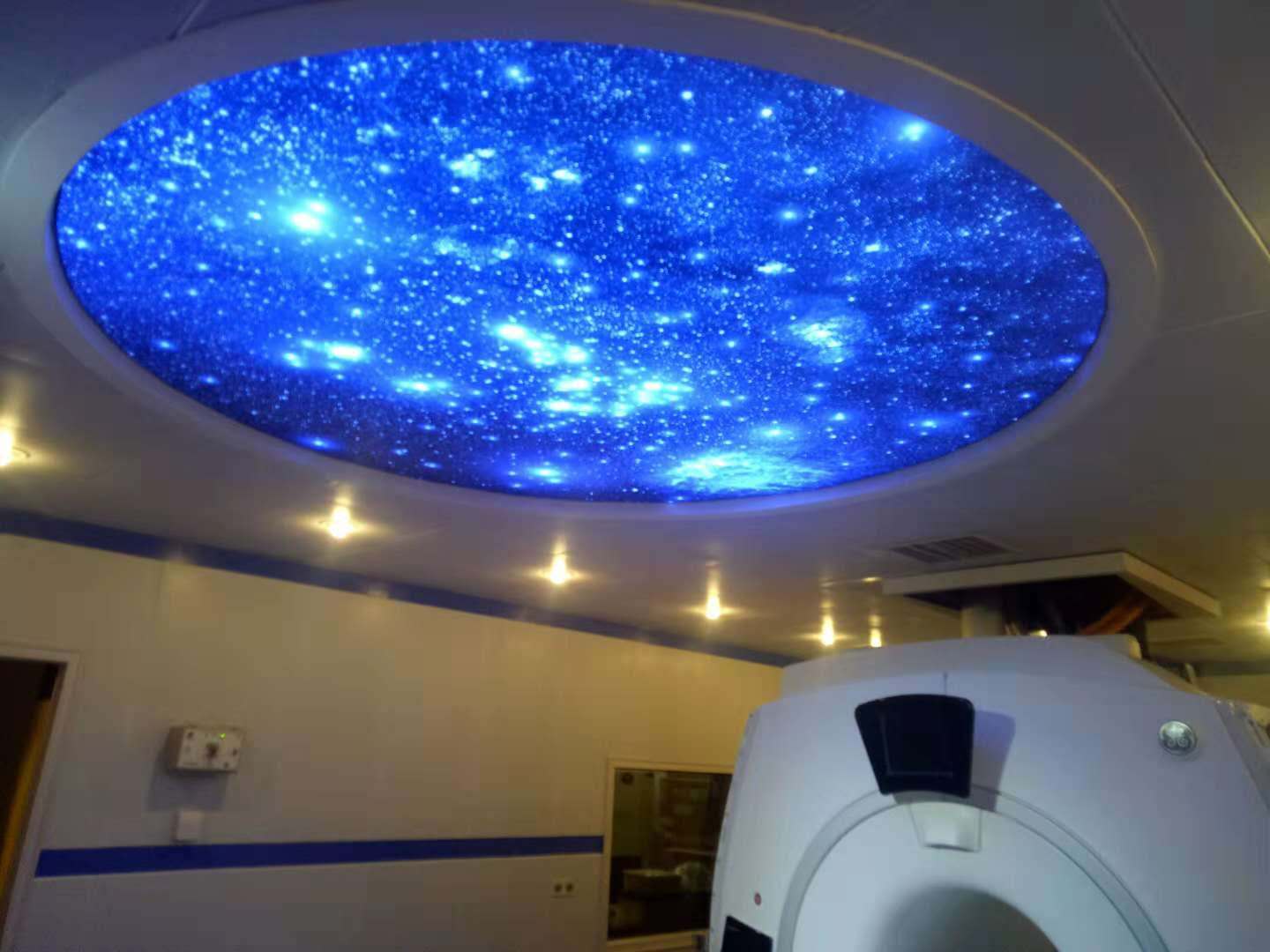 顶部软膜天花装饰（星空）