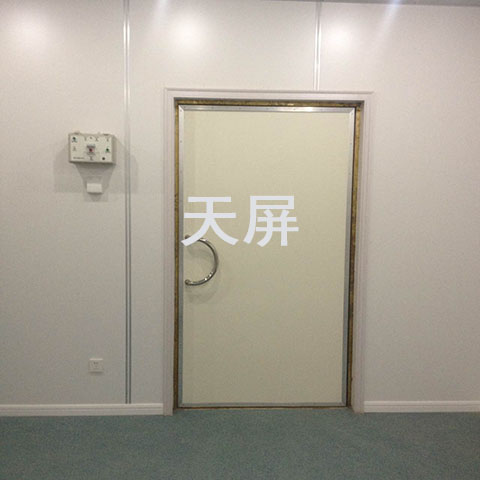 手动屏蔽门